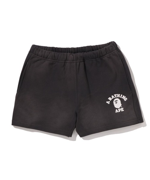 VINTAGE WASHED COLLEGE SWEAT SHORTS（スウェットパンツ）｜A BATHING