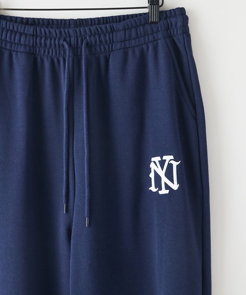 SAVIER(サビアー)の「【SAVIER:サビアー】NY ロゴ刺繍 スウェットパンツ【セットアップ可能】(スウェットパンツ・メンズ・ネイビー/ブラック/杢グレー・MEDIUM/LARGE)」の5枚目の写真