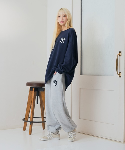 SAVIER(サビアー)の「【SAVIER:サビアー】NY ロゴ刺繍 スウェットパンツ【セットアップ可能】(スウェットパンツ・メンズ・ネイビー/ブラック/杢グレー・MEDIUM/LARGE)」の20枚目の写真