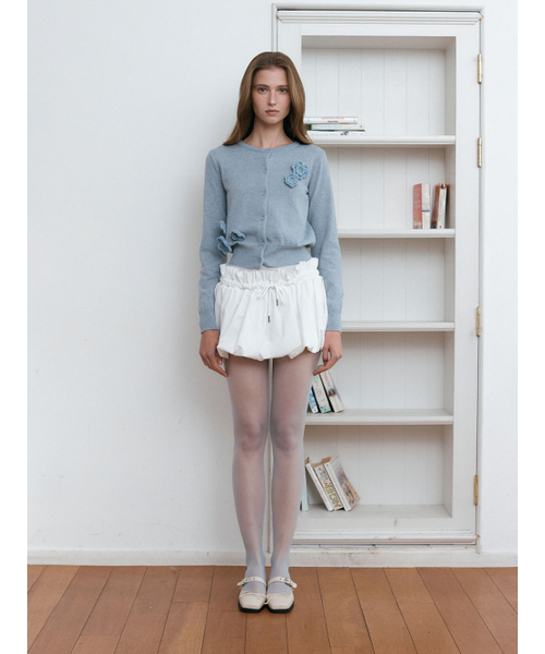 ASURA(アスラ)の「LAYERED STRING BALLOON SKIRT (IVORY)(スカート・レディース・アイボリー・FREE)」の1枚目の写真