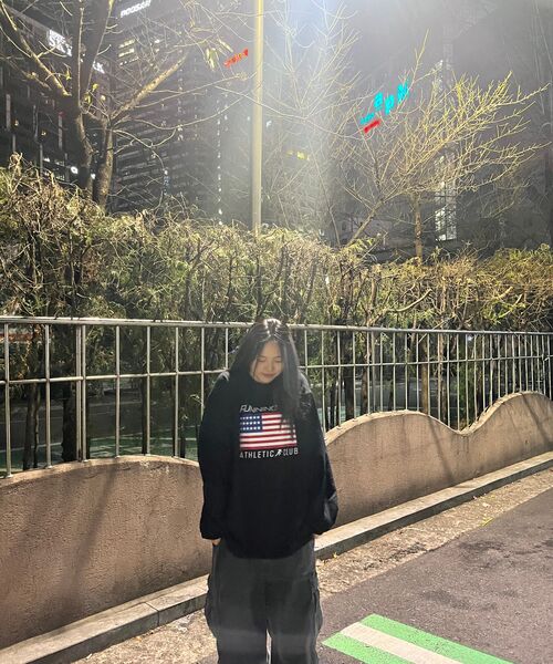RESPECT(リスペクト)の「running usa athletic club long sleeve(Tシャツ/カットソー・メンズ・その他・MEDIUM/LARGE/X-LARGE)」の2枚目の写真