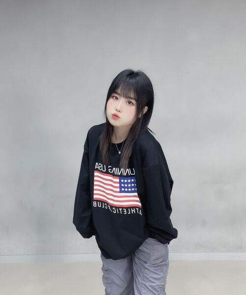RESPECT(リスペクト)の「running usa athletic club long sleeve(Tシャツ/カットソー・メンズ・その他・MEDIUM/LARGE/X-LARGE)」の10枚目の写真
