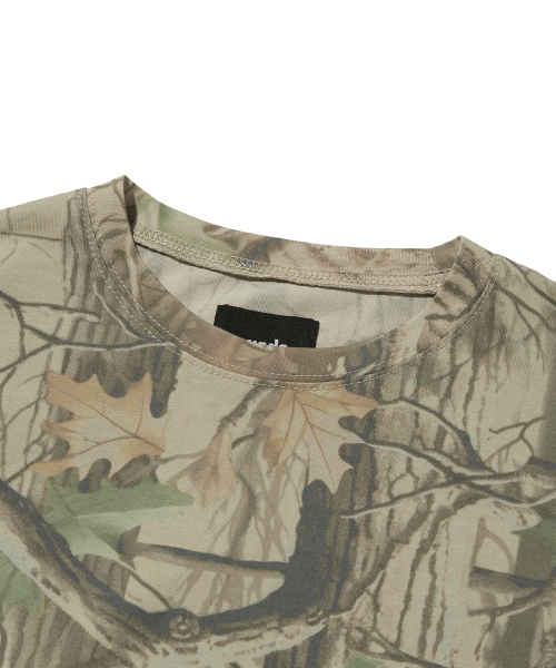 suade（スエード）の「CAMO LONG SLEEVE [TREE CAMO]（Tシャツ/カットソー・レディース・その他・SMALL/LARGE）」の3枚目の写真