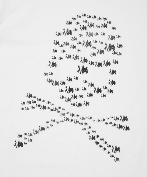 suade（スエード）の「ALBINO SKULL TEE [IVORY]（Tシャツ/カットソー・レディース・その他・LARGE/X-LARGE/MEDIUM）」の4枚目の写真