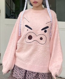 ニット/セーター（ピンク/桃色系・刺繍）ファッション通販 - ZOZOTOWN