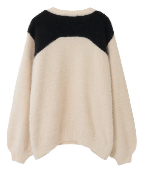 Candy Stripper（キャンディストリッパー）の「【クレヨンしんちゃん】ふわふわ フェイス ニット（ニット/セーター・レディース・オフホワイト/ベージュ/ピンク・FREE）」の19枚目の写真