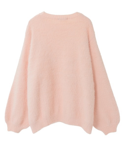 Candy Stripper（キャンディストリッパー）の「【クレヨンしんちゃん】ふわふわ フェイス ニット（ニット/セーター・レディース・オフホワイト/ベージュ/ピンク・FREE）」の20枚目の写真