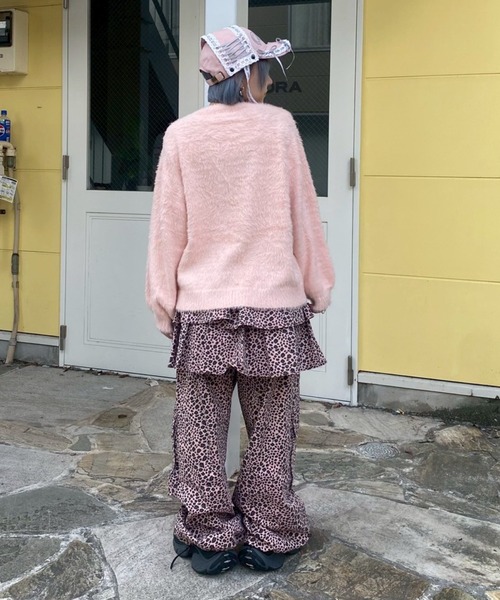 Candy Stripper（キャンディストリッパー）の「【クレヨンしんちゃん】ふわふわ フェイス ニット（ニット/セーター・レディース・オフホワイト/ベージュ/ピンク・FREE）」の18枚目の写真