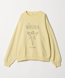 NIRVANA（ニルヴァーナ）の「＜NIRVANA × monkey time＞プリント クルーネック スウェット（スウェット・メンズ）」