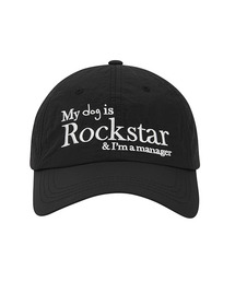 JOEGUSH（ジョーガッシュ）の「Rockstar dog Nylon cap (Black)（キャップ）」