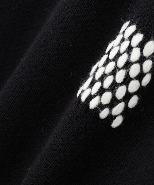 DANKE SCHON(ダンケシェーン)の「【WEB&DEPOT限定】DankeSchon/ダンケシェーン/HAND STITCH KNIT CLRENECK(ニット/セーター・レディース・ブラック/ベージュ/その他18・M/L)」の5枚目の写真