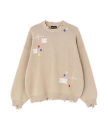 DANKE SCHON（ダンケシェーン）の「【WEB&DEPOT限定】DankeSchon/ダンケシェーン/HAND STITCH KNIT CLRENECK（ニット/セーター）」