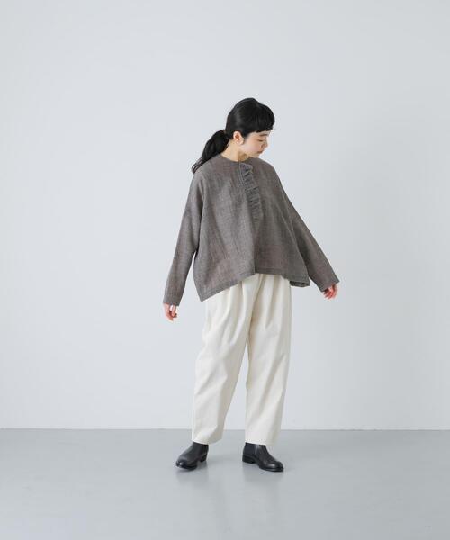 ウールワイドフリルプルオーバー（シャツ/ブラウス）｜かぐれ（カグレ