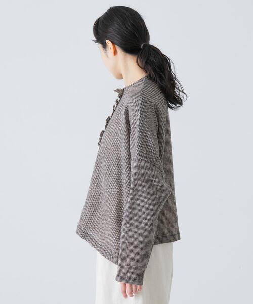 ウールワイドフリルプルオーバー（シャツ/ブラウス）｜かぐれ（カグレ