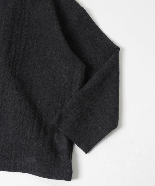 ウールワイドフリルプルオーバー（シャツ/ブラウス）｜かぐれ（カグレ