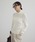 SALON adam et rope'�i�T���� �A�_�� �G ���y�j�́uHug Silk�n�C�l�b�N�v���I�[�o�[�iT�V���c/�J�b�g�\�[�j�v�b�z���C�g