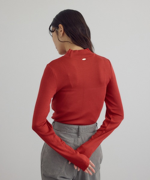 Hug Silkハイネックプルオーバー（Tシャツ/カットソー）｜SALON adam