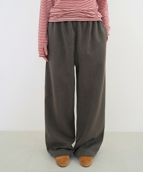 JULIAPEPE(ジュリアペペ)の「Daily Wool Banding Pants (Khaki)(その他パンツ・レディース・その他・FREE)」の1枚目の写真