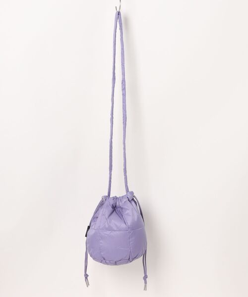 TAION（タイオン）の「BASIC DRAW STRING DOWN BAG S　DST01-S（ショルダーバッグ・メンズ・パープル・FREE）」の2枚目の写真