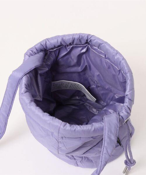 TAION（タイオン）の「BASIC DRAW STRING DOWN BAG S　DST01-S（ショルダーバッグ・メンズ・パープル・FREE）」の4枚目の写真