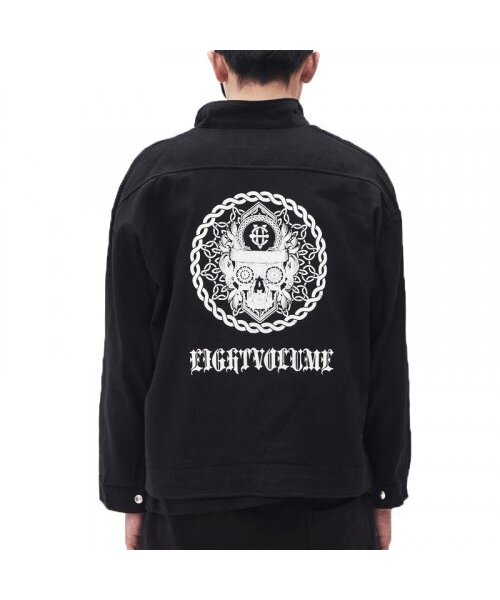 EIGHTVOLUME(エイトボリューム)の「EV マンダラ スカル トラッカージャケット(デニムジャケット・メンズ・その他・ONESIZE)」の1枚目の写真