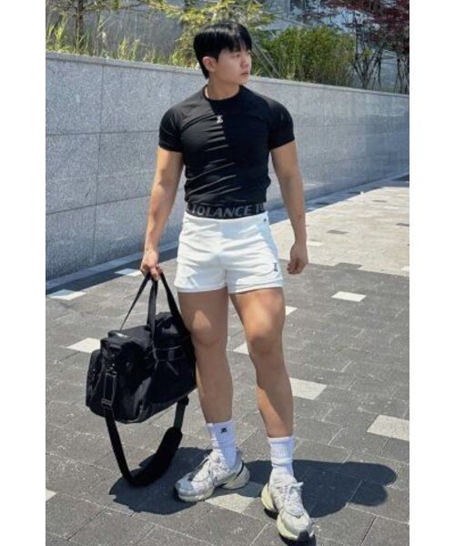 TOLANCE(トランス)の「アクティブパフォーマンスレギンスショーツ - スノーホワイト(その他パンツ・メンズ・ホワイト・MEDIUM/LARGE/X-LARGE)」の5枚目の写真