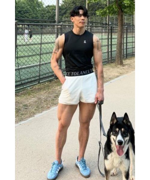 TOLANCE(トランス)の「アクティブパフォーマンスレギンスショーツ - スノーホワイト(その他パンツ・メンズ・ホワイト・MEDIUM/LARGE/X-LARGE)」の8枚目の写真