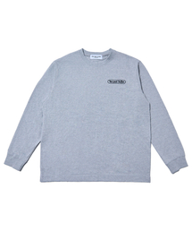 TEN PAST SEVEN（テン ファスト セブン）の「ロゴプリント長袖Tシャツ - グレー（Tシャツ/カットソー）」