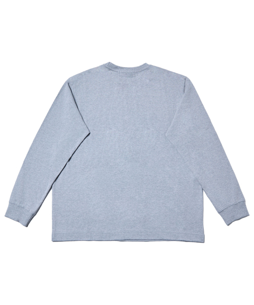 TEN PAST SEVEN（テン ファスト セブン）の「ロゴプリント長袖Tシャツ - グレー（Tシャツ/カットソー・メンズ・その他・SMALL/MEDIUM/LARGE）」の2枚目の写真