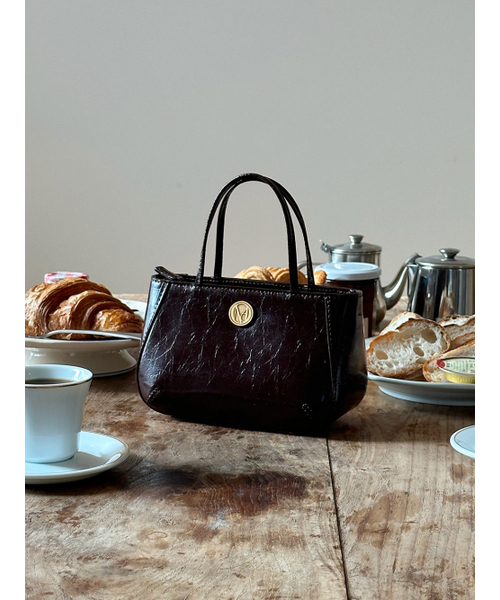 COTEDEMOI(コテドムア)の「Ecrin petit tote bag - Chocolate brown(トートバッグ・レディース・その他・FREE)」の6枚目の写真