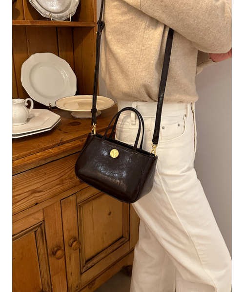 COTEDEMOI(コテドムア)の「Ecrin petit tote bag - Chocolate brown(トートバッグ・レディース・その他・FREE)」の10枚目の写真