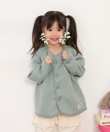 OMNES（オムネス）の「ラインキルトノーカラージャケット KIDS（ノーカラージャケット）」