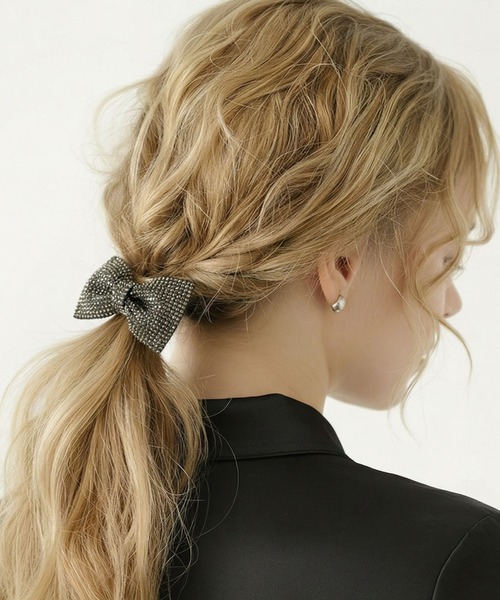 セール】ジル リボンヘアゴム 日本製（ヘアゴム）｜Lady Rora