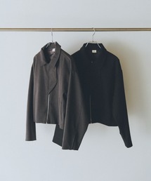 lit（リット）の「Wool Like Short Zip Blouson（ブルゾン）」