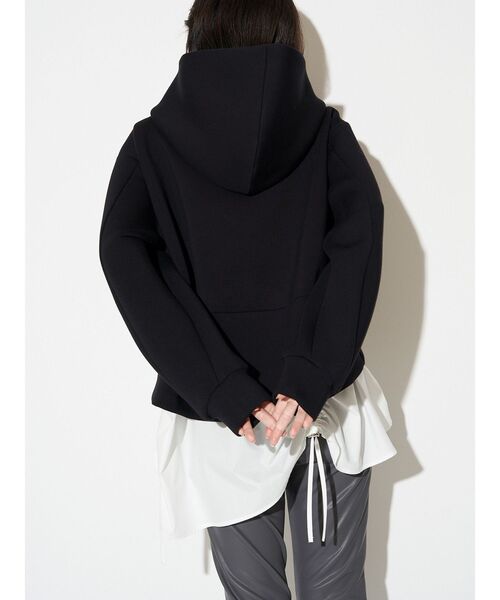 ELENDEEK（エレンディーク）の「ドロストブラウスセットフーディ（パーカー・レディース・ブラック/グレー/ブラウン・FREE）」の21枚目の写真