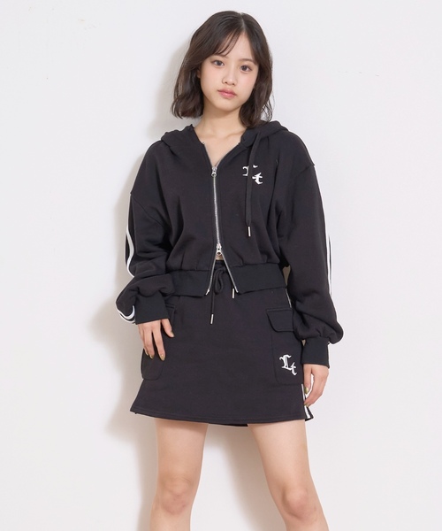 LTXC/裏シャギー】ジップパーカーセットアップ（セットアップ