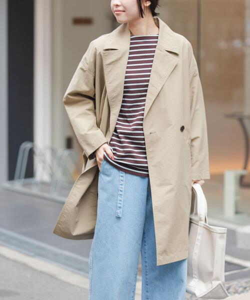 FORK&SPOON(フォークアンドスプーン)の「FORK&SPOON オーバーライトミドルコート(その他アウター・レディース・ベージュ/モカ/ネイビー・1)」の12枚目の写真