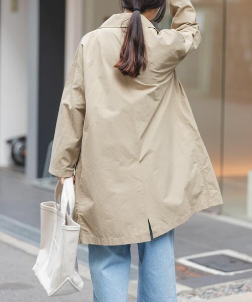 FORK&SPOON(フォークアンドスプーン)の「FORK&SPOON オーバーライトミドルコート(その他アウター・レディース・ベージュ/モカ/ネイビー・1)」の16枚目の写真