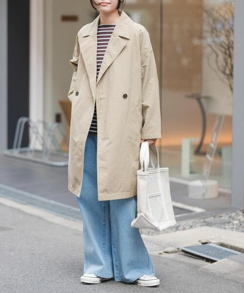 FORK&SPOON(フォークアンドスプーン)の「FORK&SPOON オーバーライトミドルコート(その他アウター・レディース・ベージュ/モカ/ネイビー・1)」の18枚目の写真