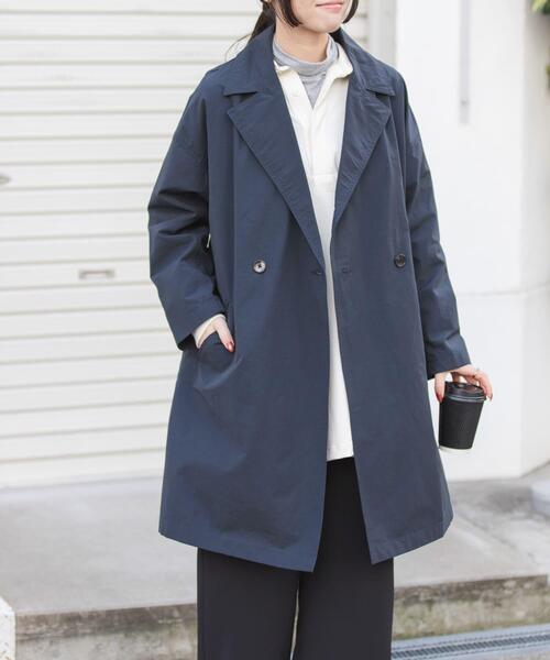 FORK&SPOON(フォークアンドスプーン)の「FORK&SPOON オーバーライトミドルコート(その他アウター・レディース・ベージュ/モカ/ネイビー・1)」の16枚目の写真