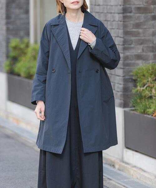 FORK&SPOON(フォークアンドスプーン)の「FORK&SPOON オーバーライトミドルコート(その他アウター・レディース・ベージュ/モカ/ネイビー・1)」の19枚目の写真