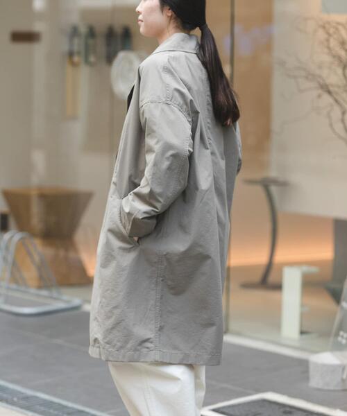 FORK&SPOON(フォークアンドスプーン)の「FORK&SPOON オーバーライトミドルコート(その他アウター・レディース・ベージュ/モカ/ネイビー・1)」の4枚目の写真