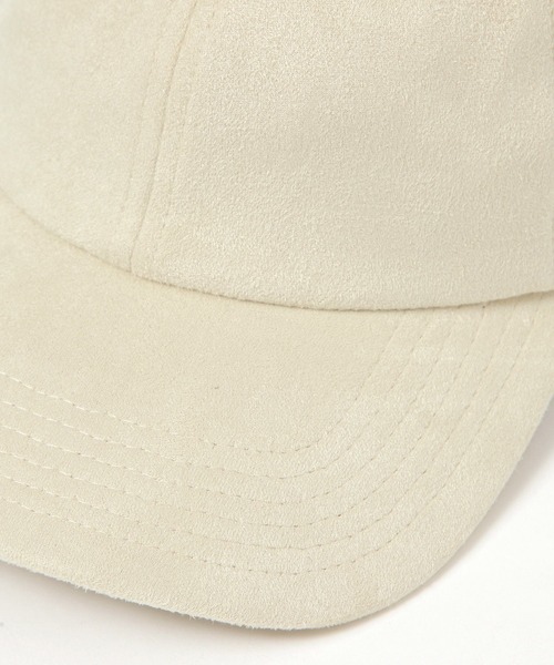 LAKOLE（ラコレ）の「フェイクスエードキャップ / 631249（キャップ・レディース・ライトブルー/アイボリー/ベージュ・FREE）」の4枚目の写真