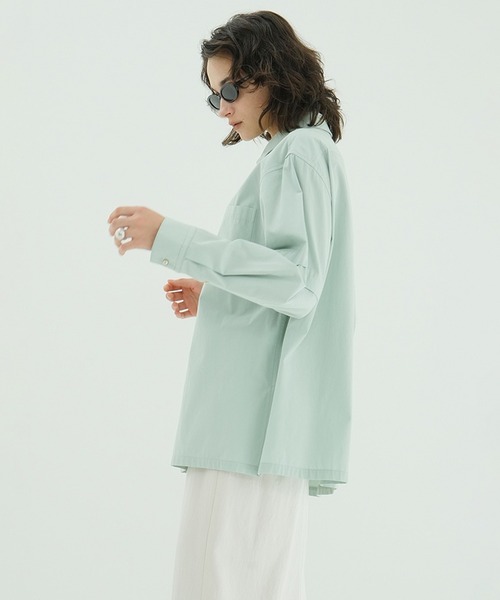CLANE(クラネ)の「JEWELRY OVER SHIRTS(シャツ/ブラウス・レディース・ブラック/ホワイト・2/1)」の20枚目の写真