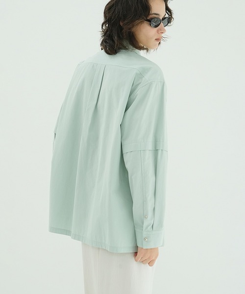CLANE(クラネ)の「JEWELRY OVER SHIRTS(シャツ/ブラウス・レディース・ブラック/ホワイト・2/1)」の21枚目の写真
