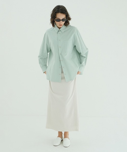 CLANE(クラネ)の「JEWELRY OVER SHIRTS(シャツ/ブラウス・レディース・ブラック/ホワイト・2/1)」の22枚目の写真