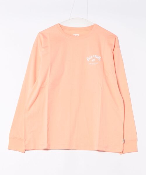 BILLABONG(ビラボン)の「BILLABONG ウィメンズ SQUARE LOGO BOY FIT ロンT 【2026年春夏モデル】(Tシャツ/カットソー・レディース・ホワイト/ブラック/ターコイズブルー/オレンジ系その他・MEDIUM/LARGE)」の4枚目の写真