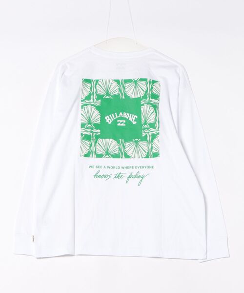 BILLABONG(ビラボン)の「BILLABONG ウィメンズ SQUARE LOGO BOY FIT ロンT 【2026年春夏モデル】(Tシャツ/カットソー・レディース・ホワイト/ブラック/ターコイズブルー/オレンジ系その他・MEDIUM/LARGE)」の6枚目の写真