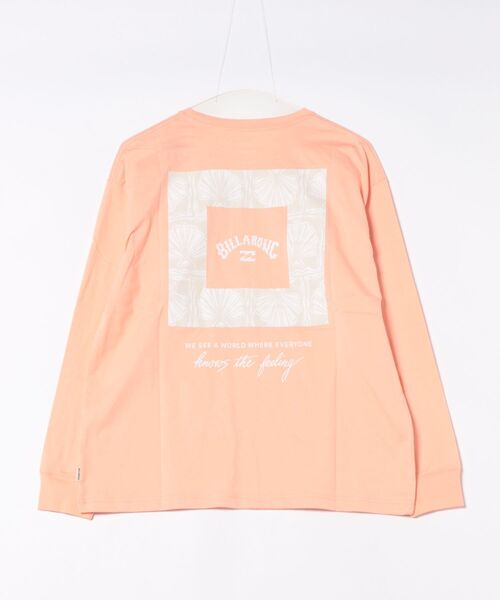 BILLABONG(ビラボン)の「BILLABONG ウィメンズ SQUARE LOGO BOY FIT ロンT 【2026年春夏モデル】(Tシャツ/カットソー・レディース・ホワイト/ブラック/ターコイズブルー/オレンジ系その他・MEDIUM/LARGE)」の7枚目の写真