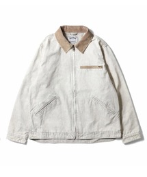 HOUSTON（ヒューストン）の「HOUSTON ヒューストン FADE WORK JACKET フェード ワークジャケット（ブルゾン）」
